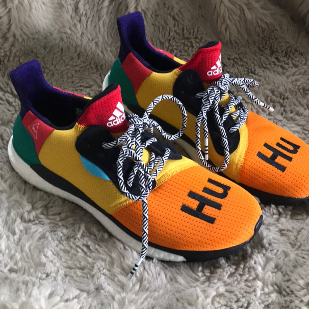 Limited Ed. Pharrell x Adidas Ultra Boost Solar Hu